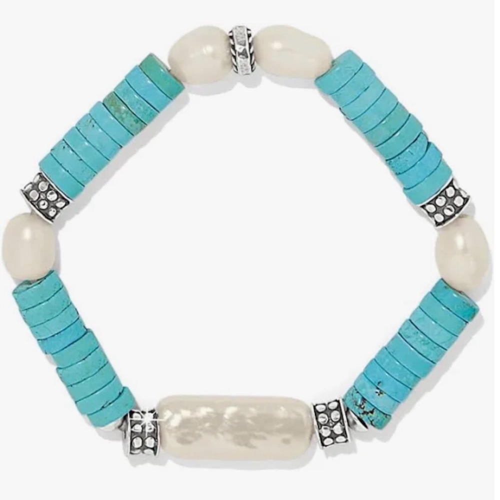 Brighton Turquoise and Silver Bracelet